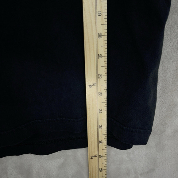 Adidas Originals Mens S Black 3D Trefoil Embroidered Logo T Shirt Retro Sport - Picture 6 of 8